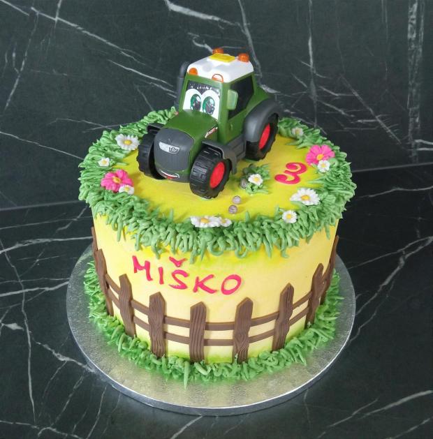 K 3. narodeninám , torta, Torty autíčka, vláčiky, Mirka02, 1