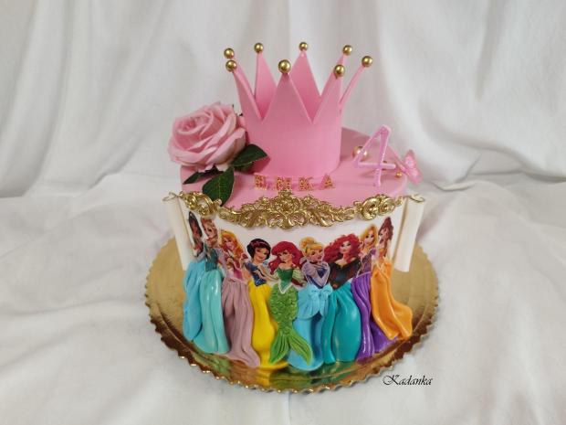 Disney Princess Cake ❤, torta, Torty pre dievčatá, Kadanka, 2