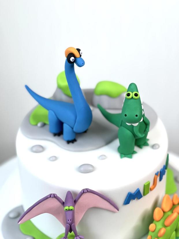 Dino cake, torta, Narodeninové torty, BB, 2