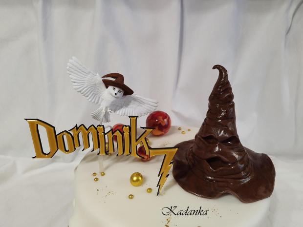   Aktuálny Harry Potter,krémová kombinovaná s poťahom  , torta, Rozprávkové torty, Kadanka, 4