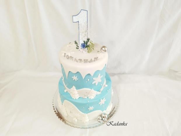 Zimná tortička, torta, Torty pre deti, Kadanka, 3