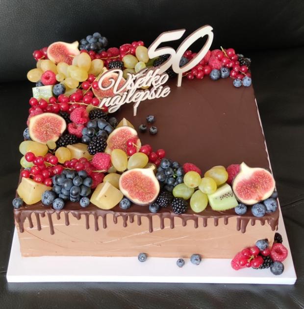 50-tka , torta, Drip torty, KSlavka, 1