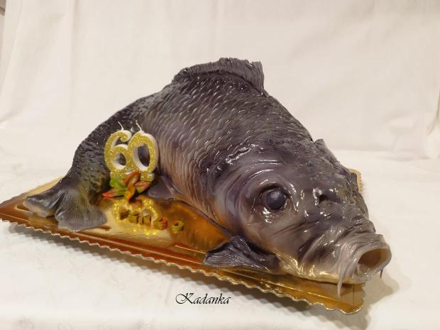 Kapor pre pána rybára ku krásnemu jubileu, torta, Narodeninové torty, Kadanka, 3