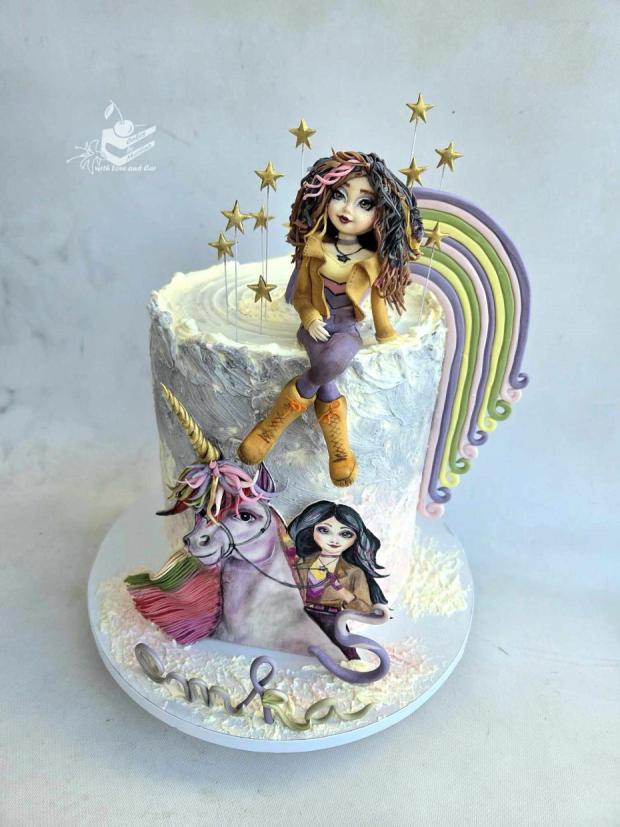 Sofia a jednorožcová akadémia , torta, Torty pre dievčatá, Martina Durcekova, 1