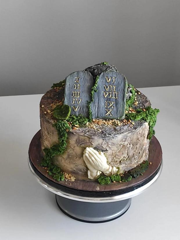 Jubilejná pre kňaza, torta, Torty na cirkevné sviatky Jubilejná pre kňaza, torta, Torty na cirkevné sviatky, Albi27, 1