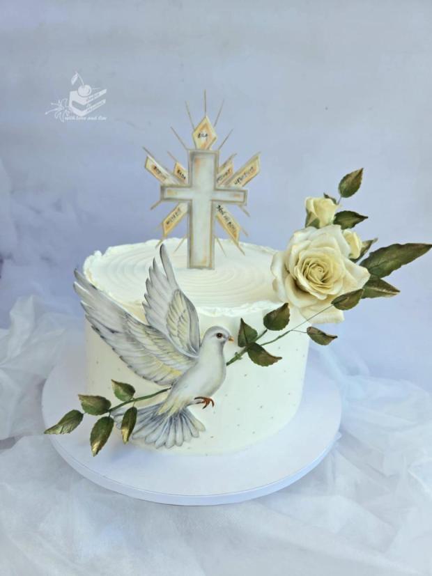 K Sviatosti birmovania, torta, Torty na cirkevné sviatky, Martina Durcekova, 1