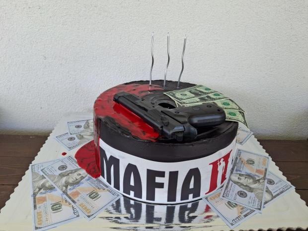 MAFIA II, torta, Narodeninové torty, Bejč, 1