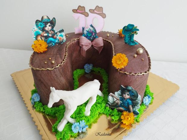 Podkovička na želanie s konskou tematikou😉, torta, Torty so zvieratkami, Kadanka, 1
