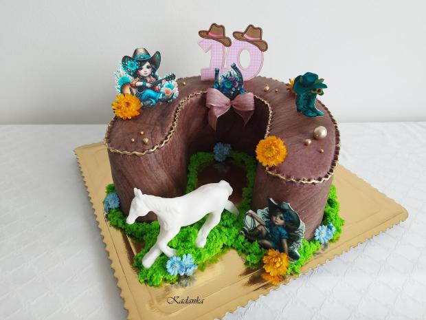 Podkovička na želanie s konskou tematikou😉, torta, Torty so zvieratkami, Kadanka, 4
