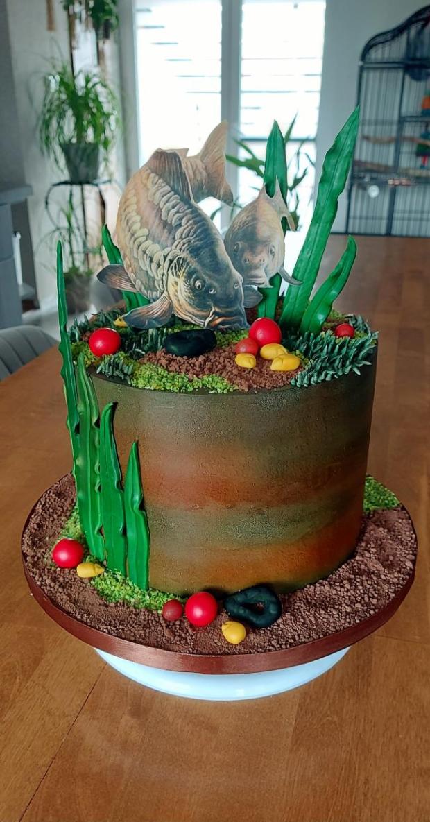 Torta pre rybára , torta, Narodeninové torty, Sisenka, 1