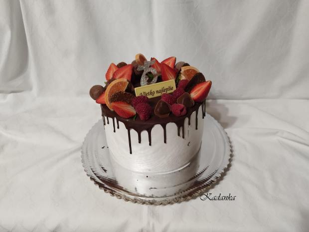 Drip tortička pre pána 😉, torta, Drip torty, Kadanka, 2