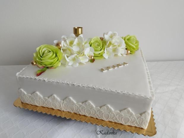 Torta na konfirmáciu pre Leiku, torta, Torty na cirkevné sviatky, Kadanka, 3