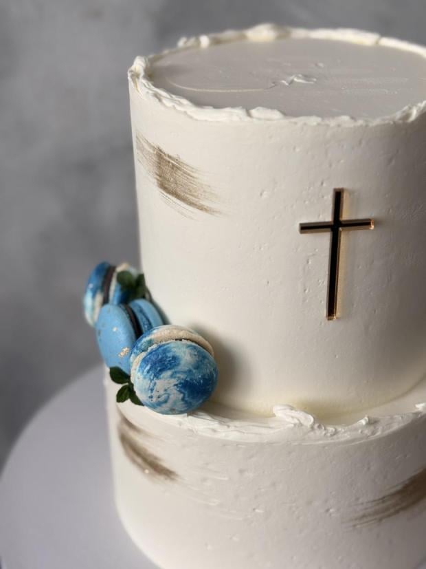 Torta na birmovku , torta, Torty na cirkevné sviatky, Marcela Papsonová, 2
