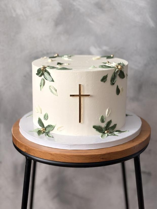 torta k prvému svätému prijímaniu, torta, Torty na cirkevné sviatky, Marcela Papsonová, 1