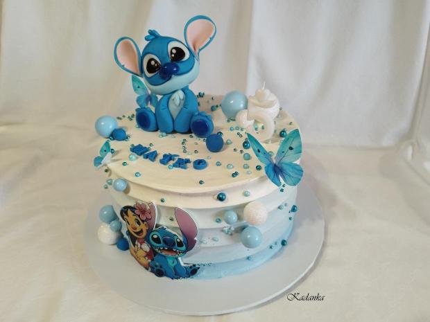 Stitch pre Maťka Tortička krémová, torta, Torty pre deti, Kadanka, 2