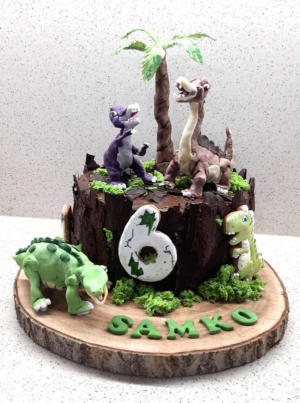 krajina dinosaurov, torta, Torty so zvieratkami, mariaJ, 1