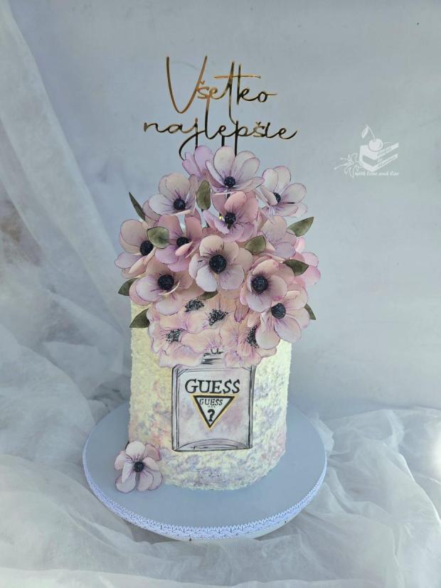 Fashion torta rucne malovana a modelovana, torta, Narodeninové torty, Martina Durcekova, 1