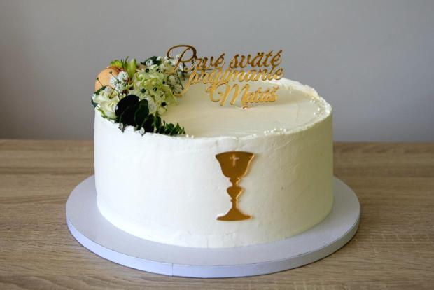 Prvé sväté prijímanie , torta, Torty na cirkevné sviatky, Iva Gašpar, 1