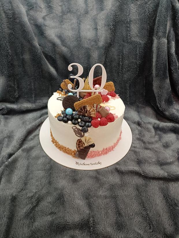 Torta pre dvoch , torta, Narodeninové torty, mišičkine tortičky, 1