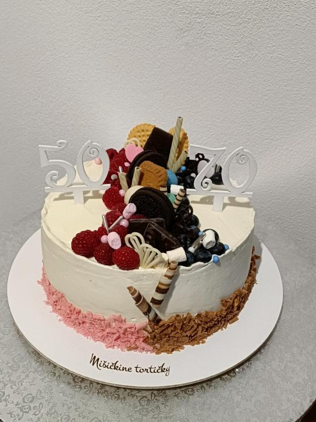Torta pre dvoch , torta, Narodeninové torty, mišičkine tortičky, 1