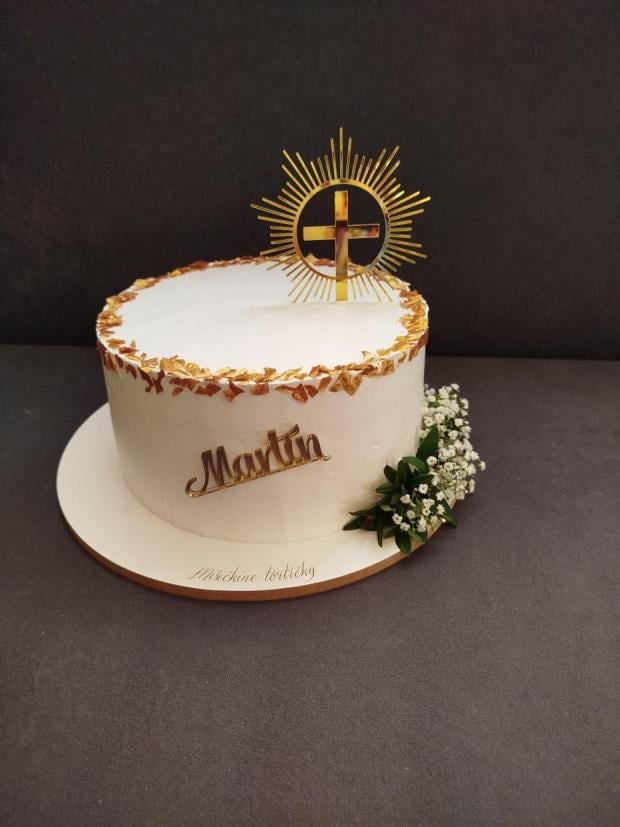 Torta na prvé sväté prijímanie , torta, Torty na cirkevné sviatky, mišičkine tortičky, 1