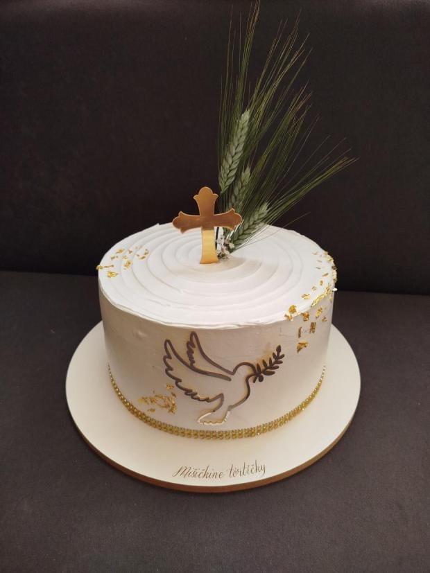 Torta na birmovku , torta, Torty na cirkevné sviatky, mišičkine tortičky, 1