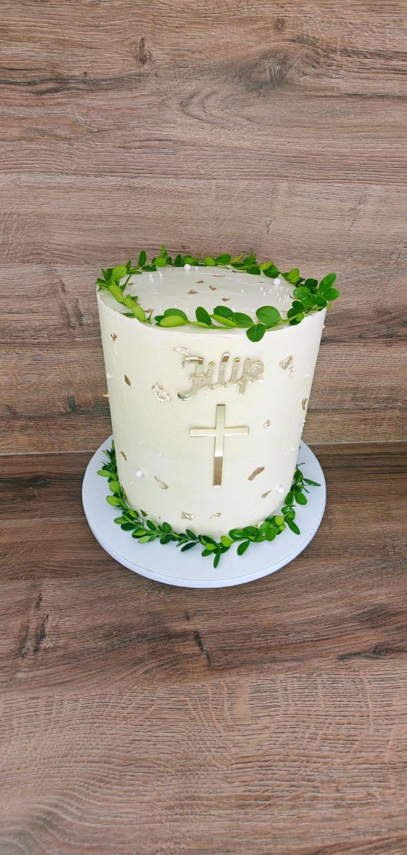 Torta na 1. sväté prijímanie , torta, Torty na cirkevné sviatky, Mihová Beáta, 1
