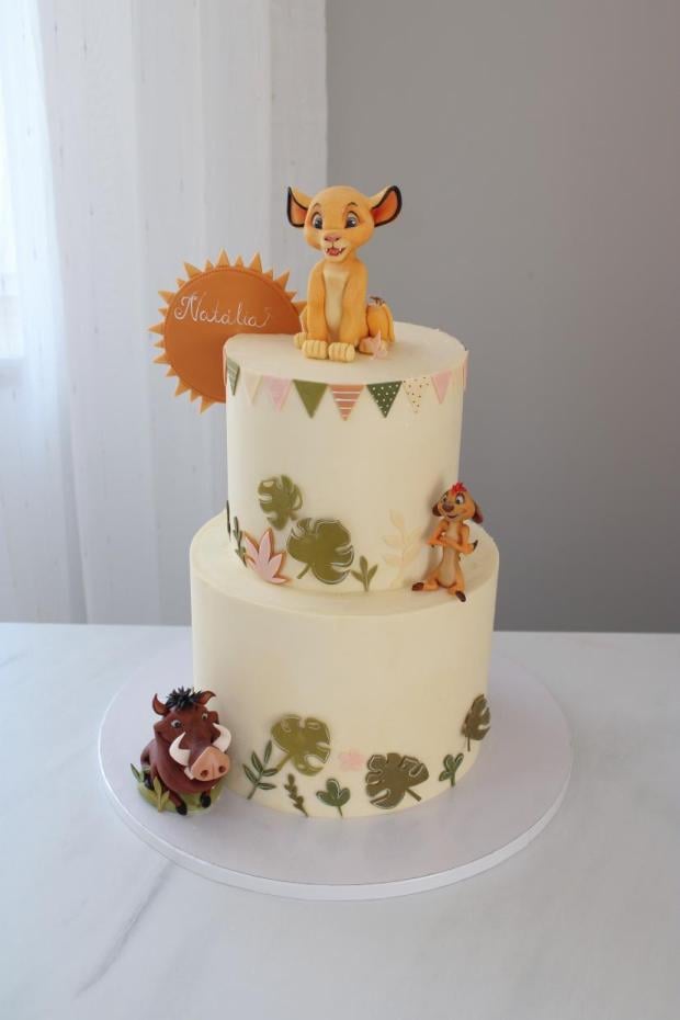 Leví kráľ pre dievčatko , torta, Torty pre deti, AM torty, 1