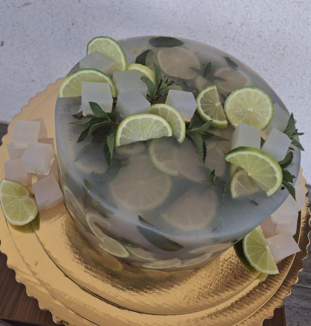 Torta - doboška pre milovníka Mojita , torta, Netradičné torty, Bejč, 2
