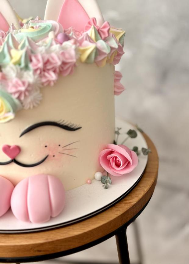 mačacia tortička ❤️, torta, Torty pre deti, Marcela Papsonová, 2