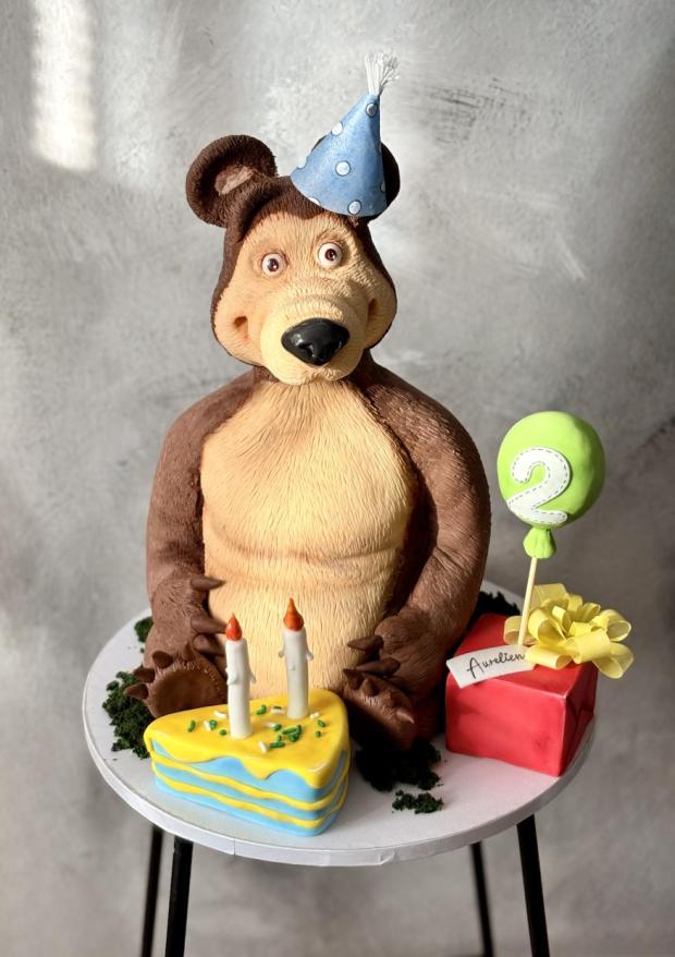 obľúbený medveď od Máši, torta, Rozprávkové torty obľúbený medveď od Máši, torta, Rozprávkové torty, Marcela Papsonová, 2