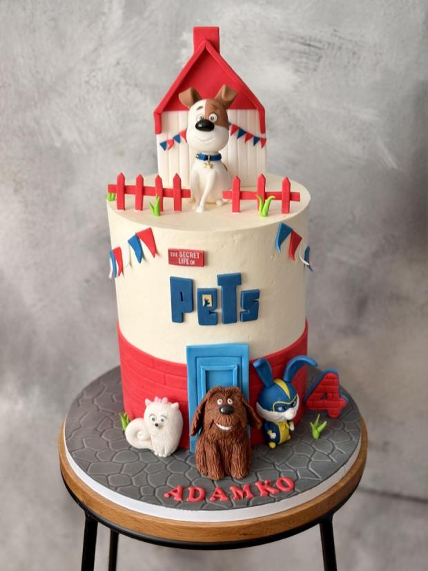 Tajný život maznáčikov 🥰❤️, torta, Rozprávkové torty, Marcela Papsonová, 1