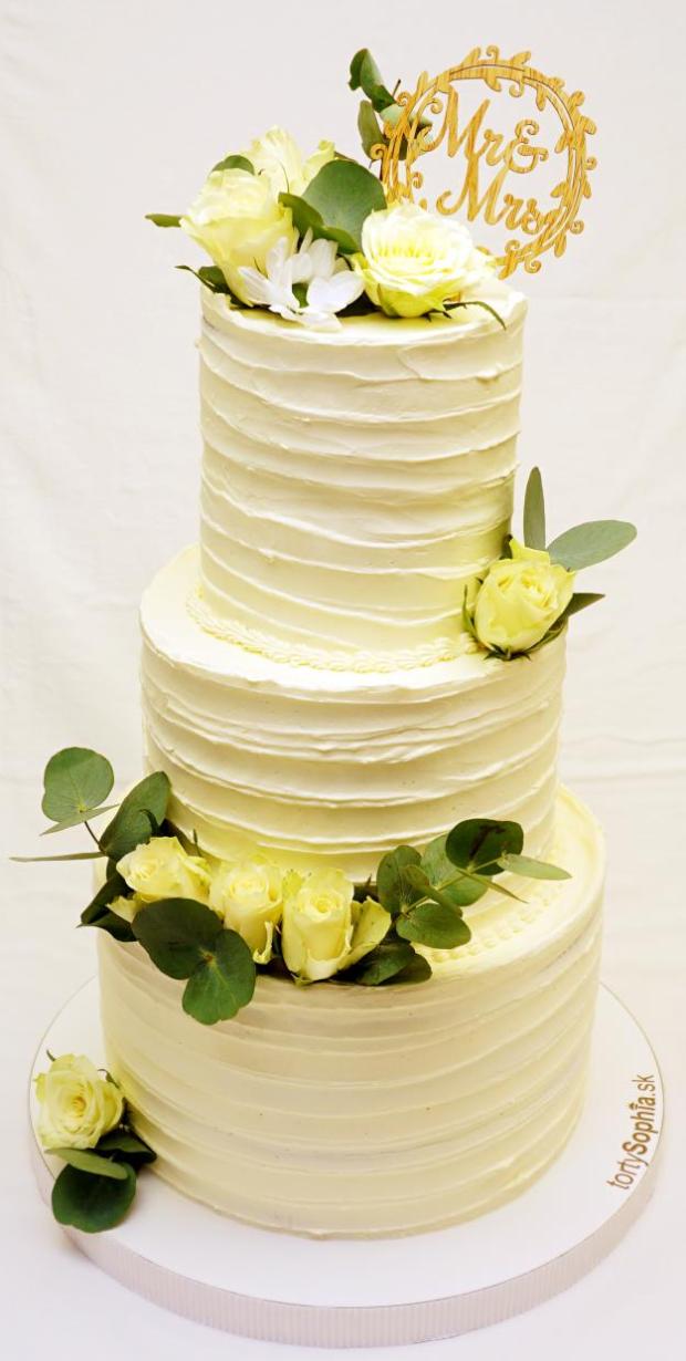 Svadobná, torta, Svadobné torty, tortysophia.sk, 1