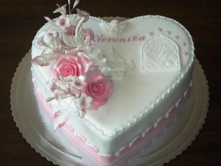Birmovka Veronika, torta, Torty na cirkevné sviatky, katka-m, 1