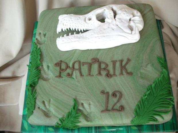 Dinosauria lebka..., torta, Netradičné torty, Alenik, 1