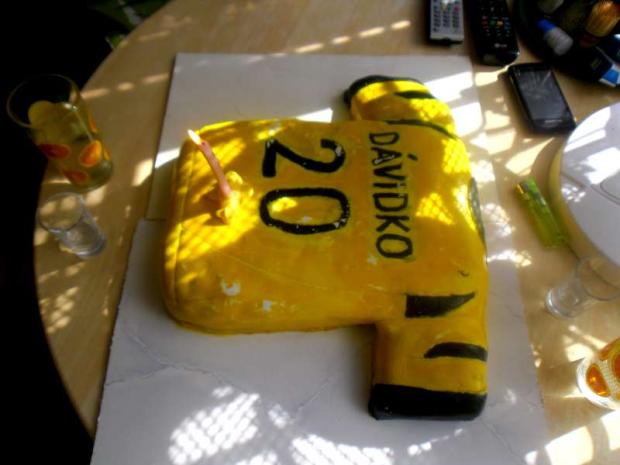 Futbalový dres na narodeniny :), torta, Narodeninové torty, slavkaweber, 1