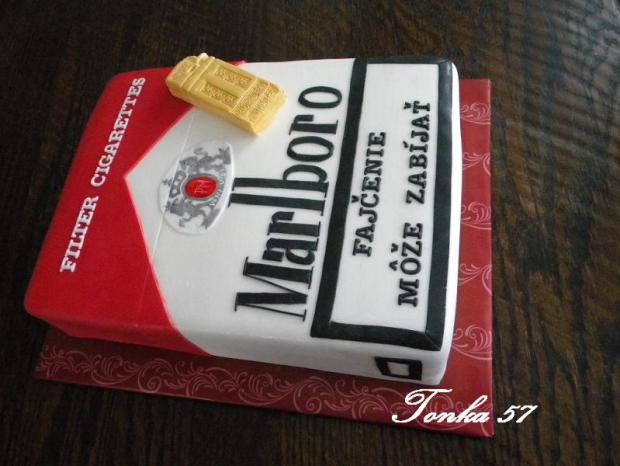 Malboro, torta, Narodeninové torty Malboro, torta, Narodeninové torty, Tonka 57, 1