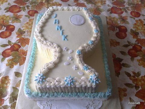 kalich, torta, Torty na cirkevné sviatky, MilenaB, 1
