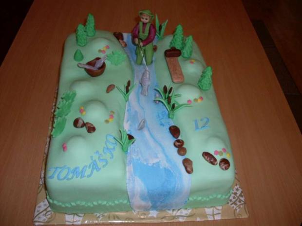 NA RYBAČKE, torta, Ostané torty pre deti NA RYBAČKE, torta, Ostané torty pre deti, Mária Vašová, 1