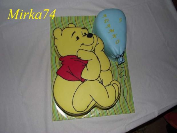 Macko PU, torta, Rozprávkové torty Macko PU, torta, Rozprávkové torty, Mirka74, 1