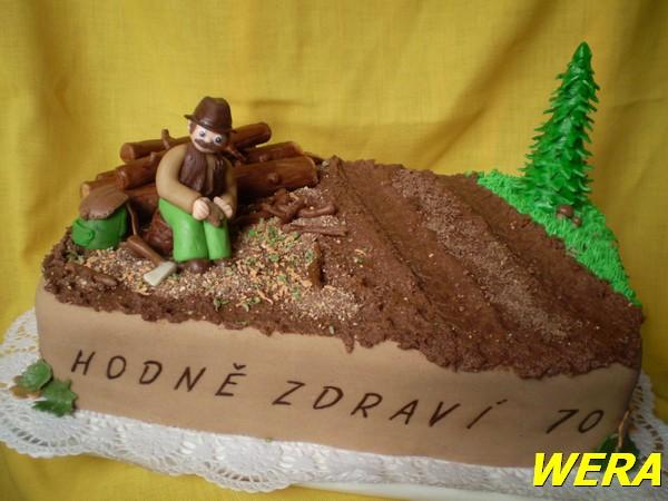 dřevorubecký, torta dřevorubecký, torta, WERA, 1