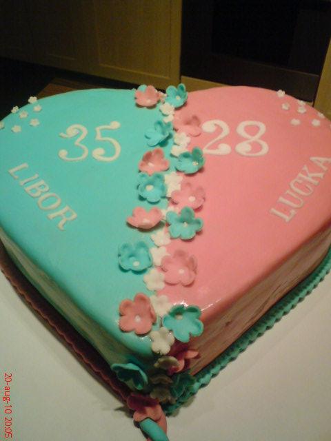 Dvojitá oslava 2, torta, Narodeninové torty, Klaudia9, 1