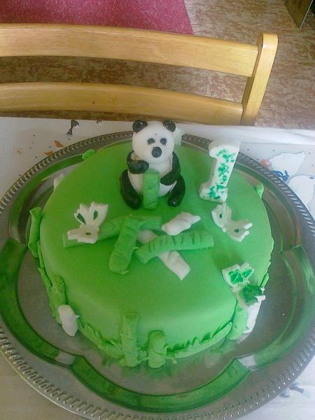 panda, torta, Torty so zvieratkami, olgarozkova, 1