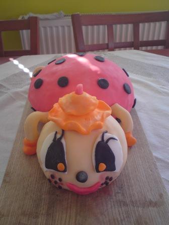 lienka, torta, Torty so zvieratkami, dagaz, 1