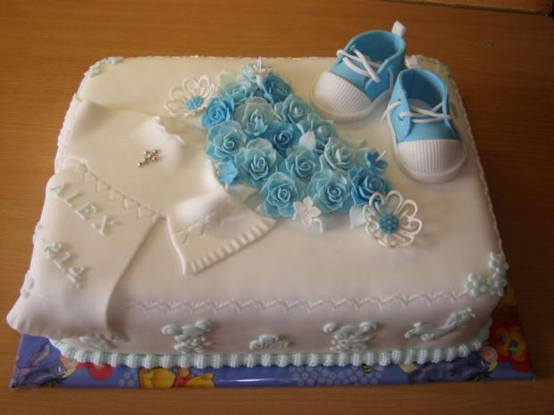 Krstinová pre Alexa, torta, Torty na krstiny Krstinová pre Alexa, torta, Torty na krstiny, katka 78, 1