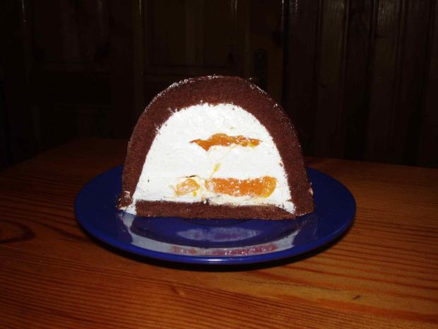 mandarinkovy tunel, torta, Zákusky mandarinkovy tunel, torta, Zákusky, vanilka 227, 1