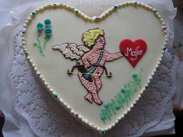 srdiecko, torta, Narodeninové torty, , 1
