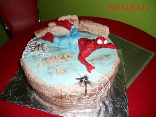 spiderman, torta, Rozprávkové torty, katulik111, 1