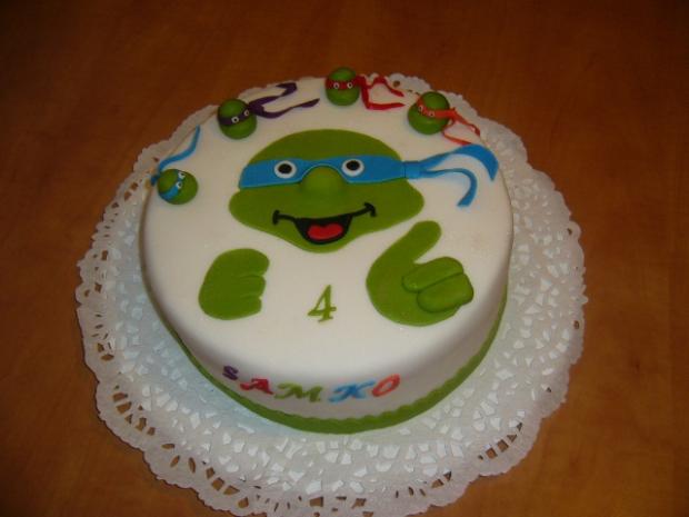 ninja korytnačky, torta, Rozprávkové torty, jarina27, 1