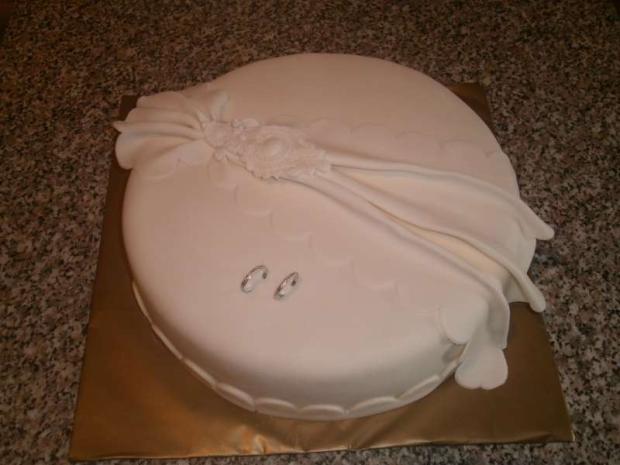 Svadobná okruhla, torta, Svadobné torty, Zdenci, 1